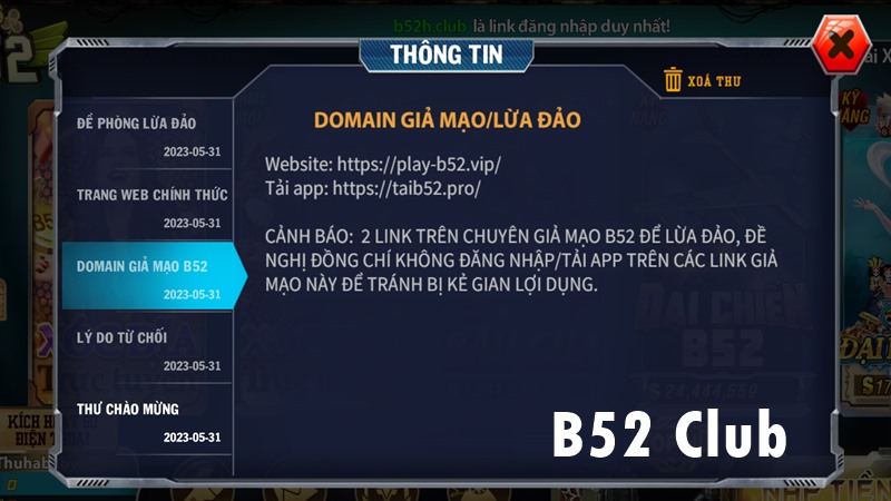 Cổng game B52 hoạt động uy tín - minh bạc và công khai