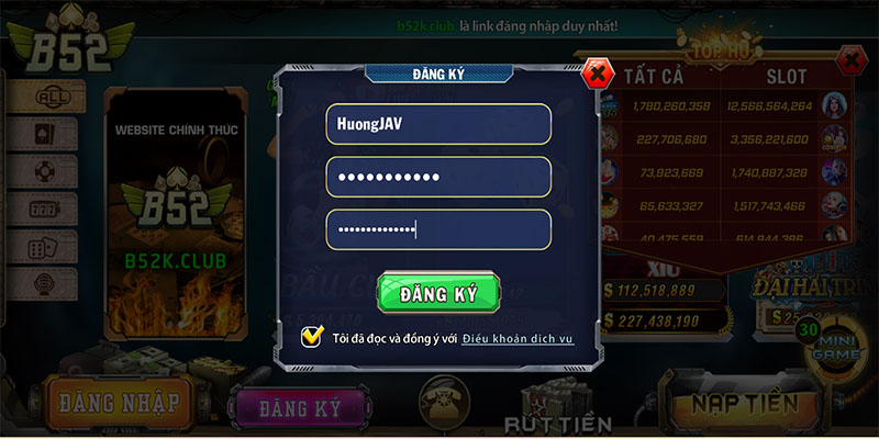 keno b52